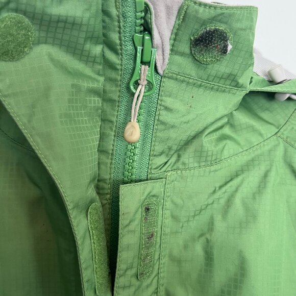 Mountain Equipment Co-Op. Womens. Zip Rain Jacket. Size Medium. Green Color. - Picture 5 of 14